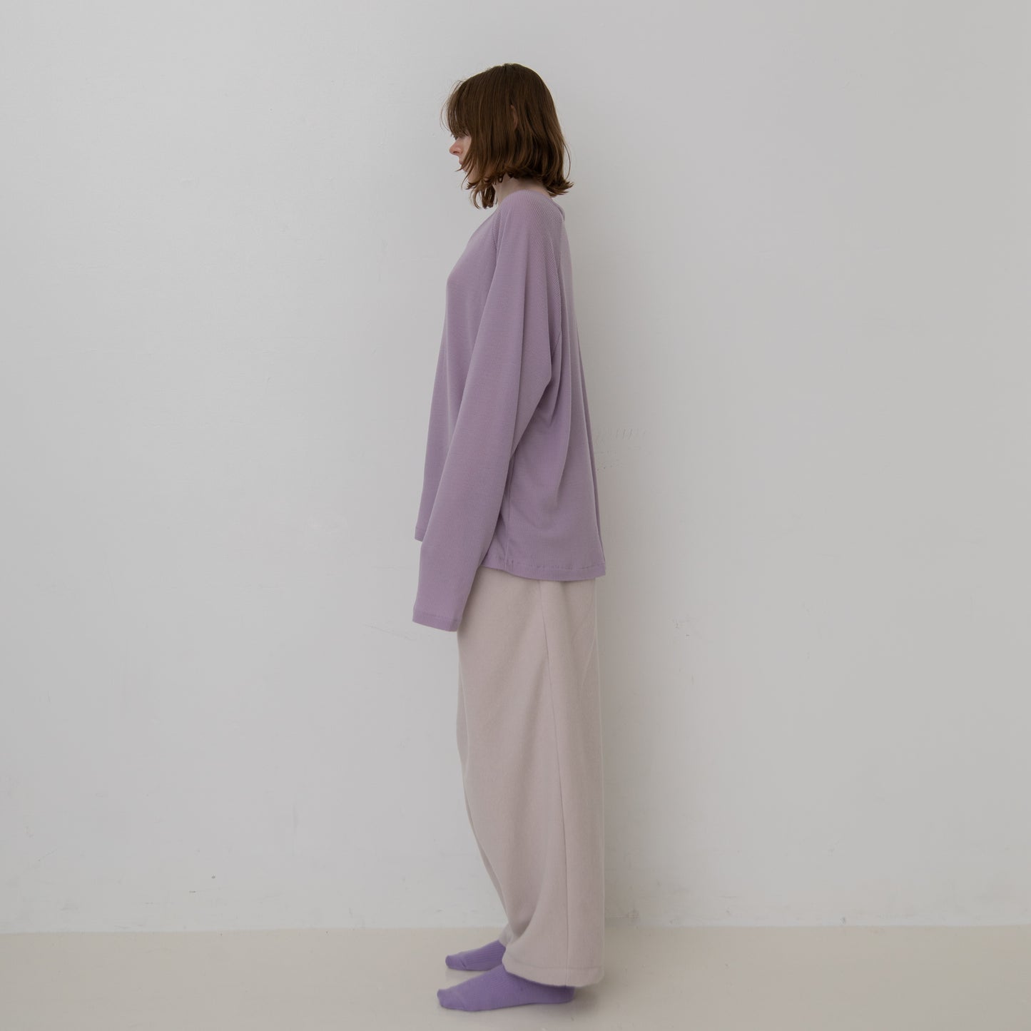 WOOL RIB T-SHIRTS