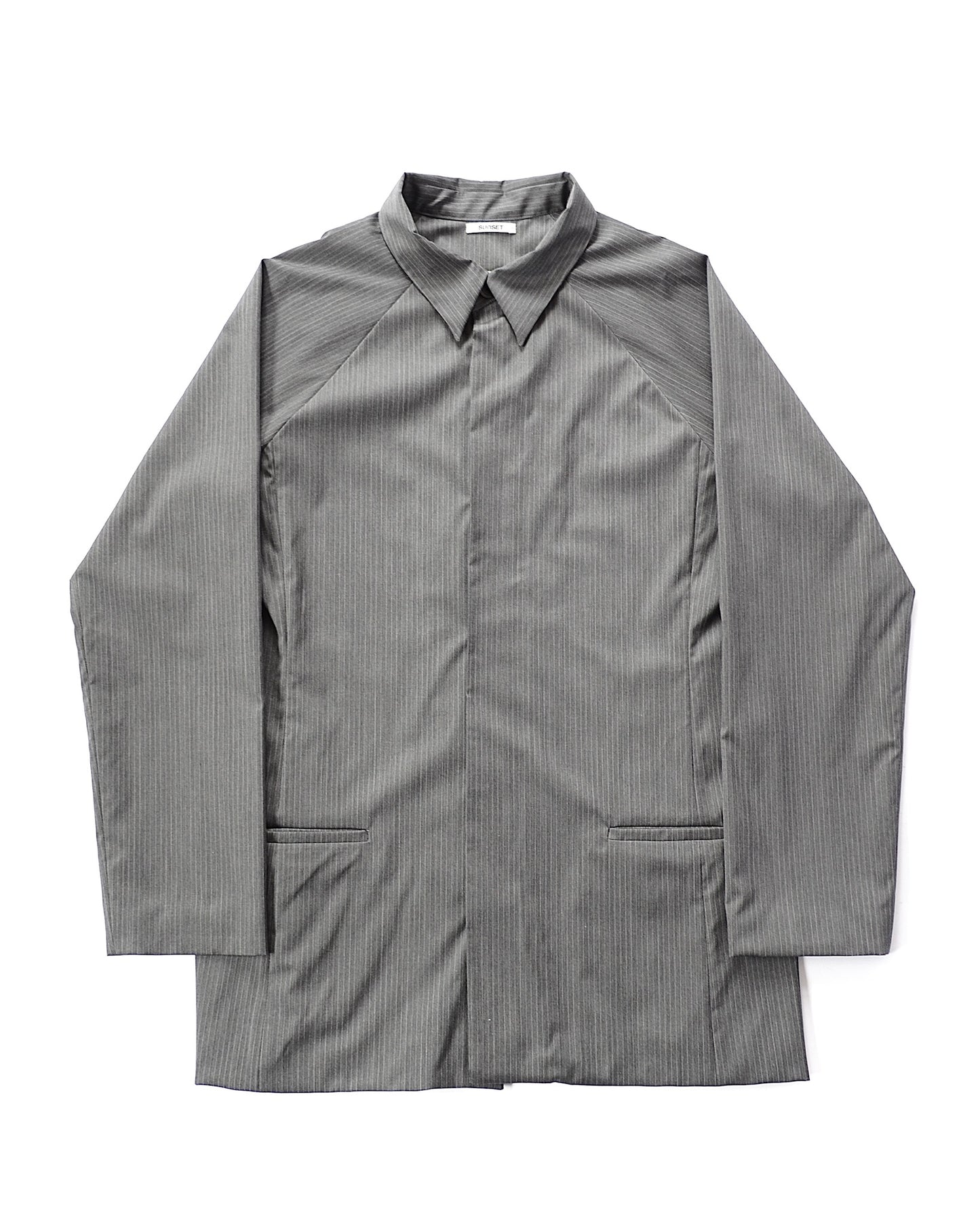 WOOL RAGLAN SLEEVE JACKET