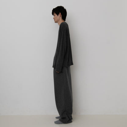 WOOL RIB T-SHIRTS