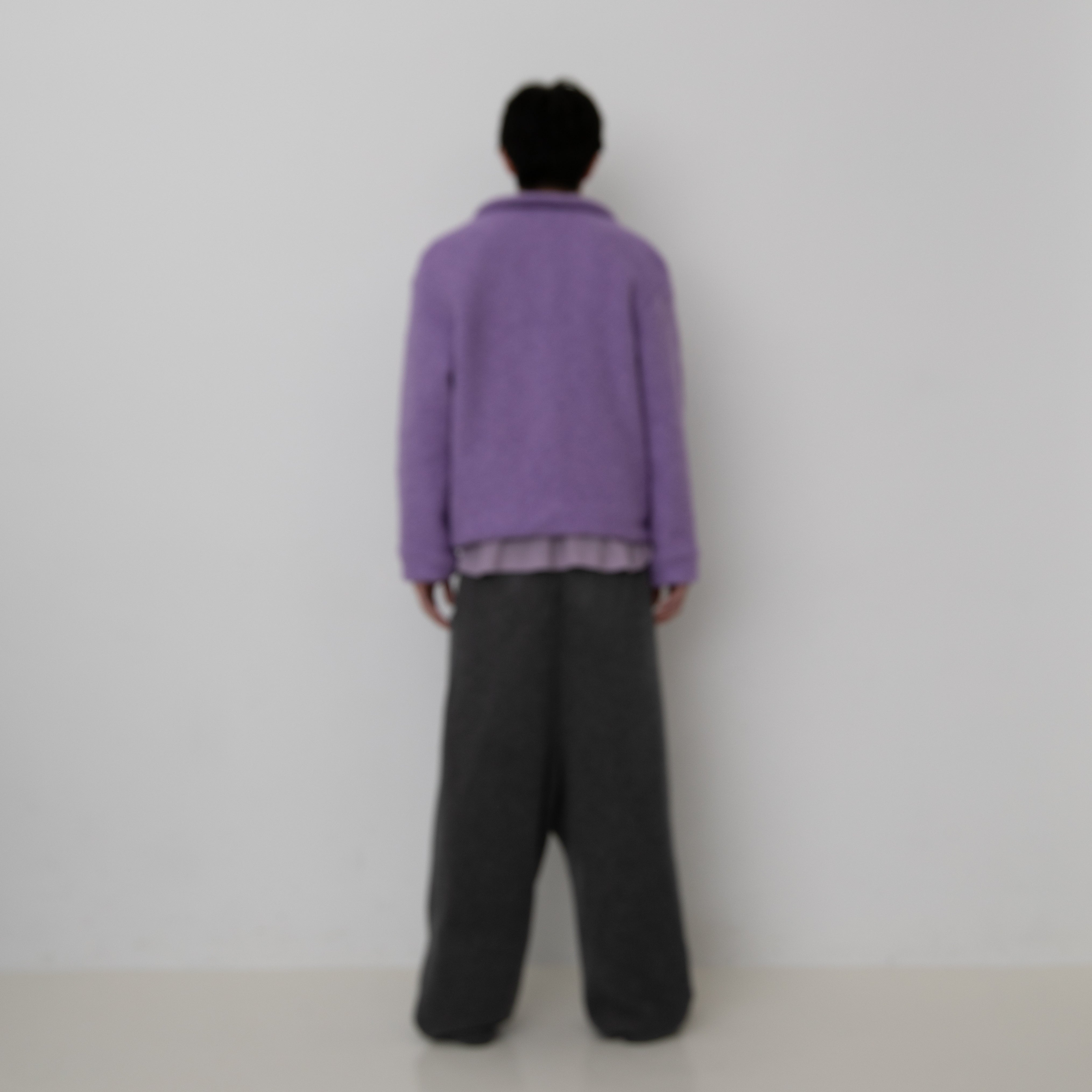 MOSSA WOOL WIDE SAROUEL SLACKS – SUNSET