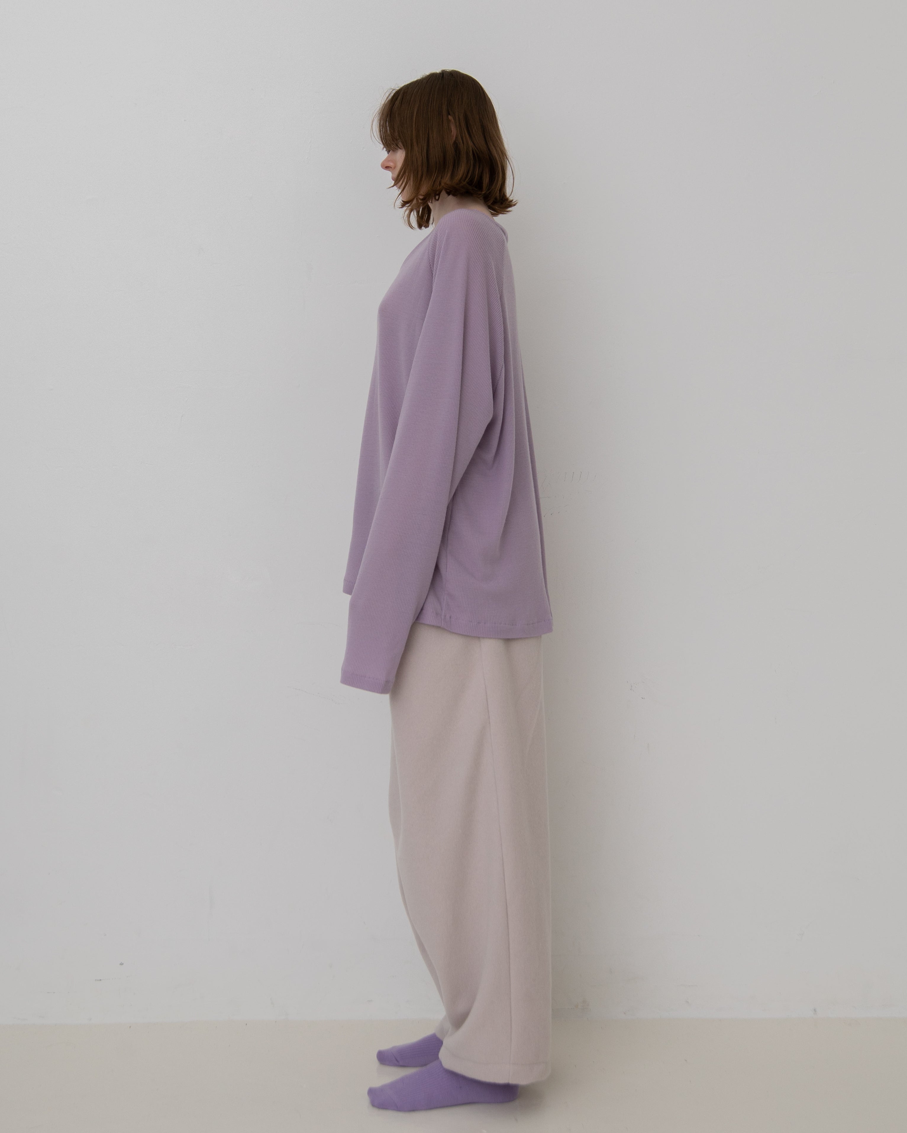 sunset 傑　MOSSA WOOL WIDE SAROUEL SLACKS MOSSA WOOL WIDE SAROUEL SLACKS – SUNSET