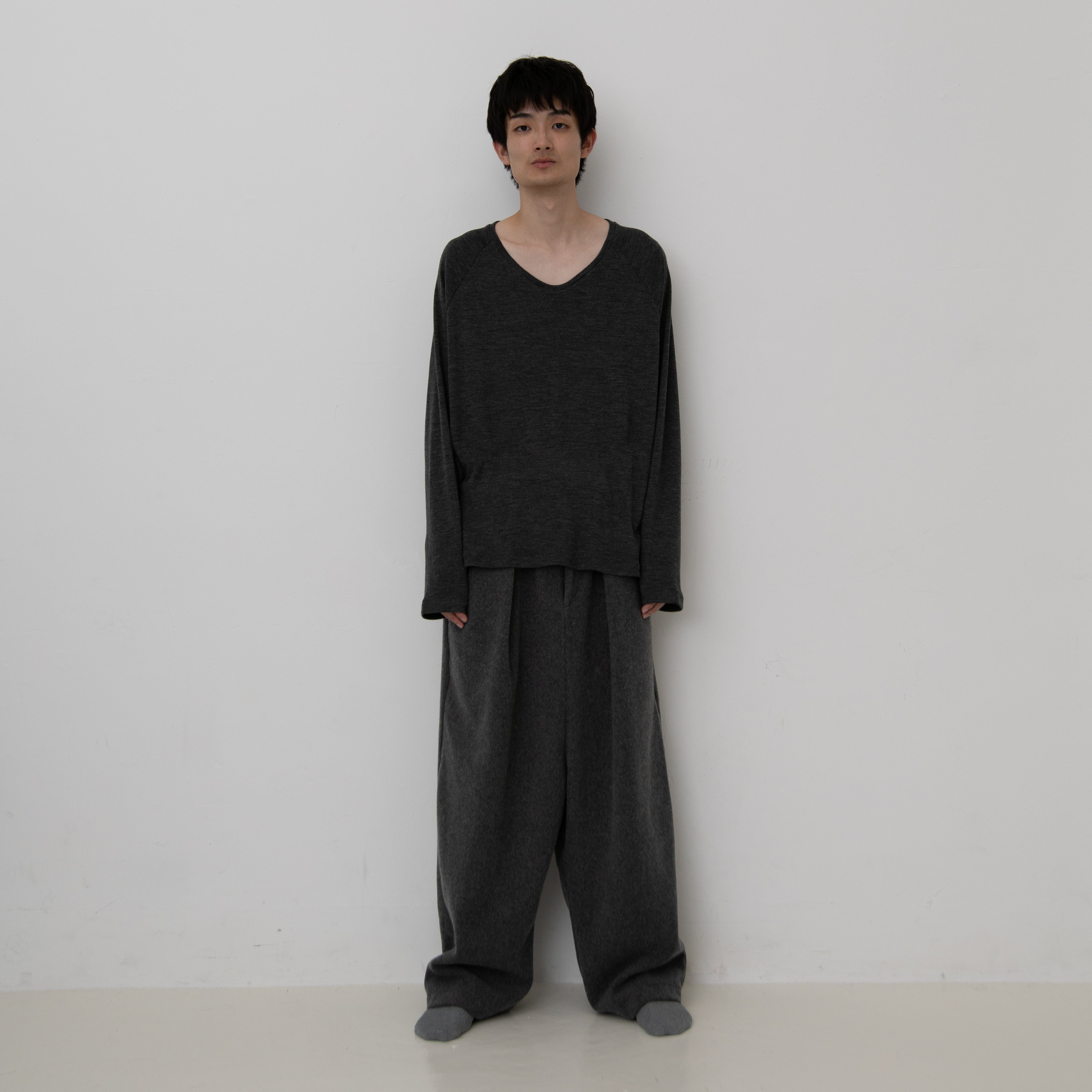WOOL RIB T-SHIRTS – SUNSET