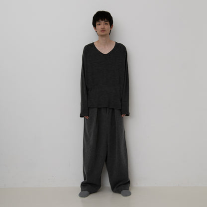 WOOL RIB T-SHIRTS
