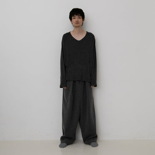 WOOL RIB T-SHIRTS