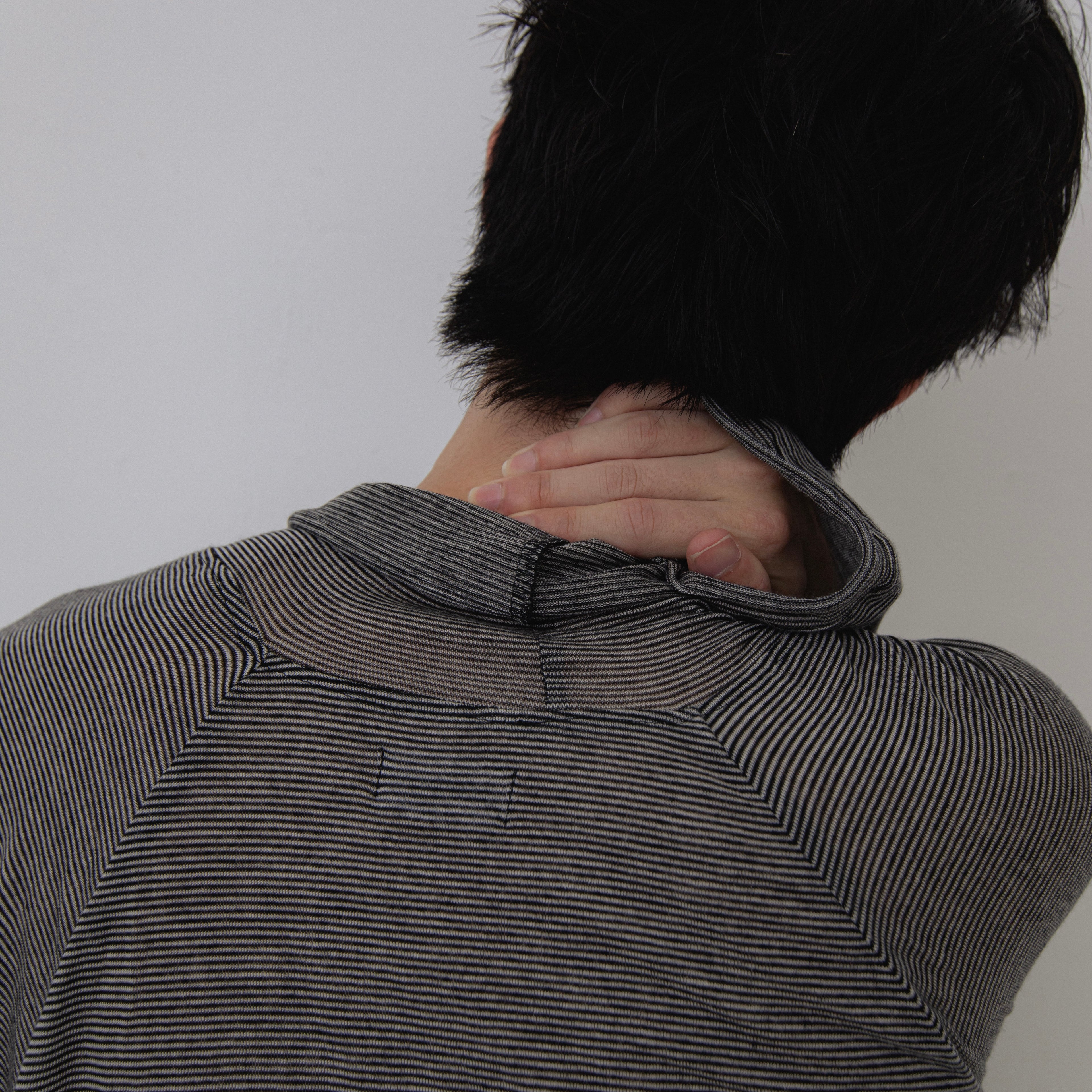 CASHMERE SILK RAGLAN HIGH NECK T-SHIRTS