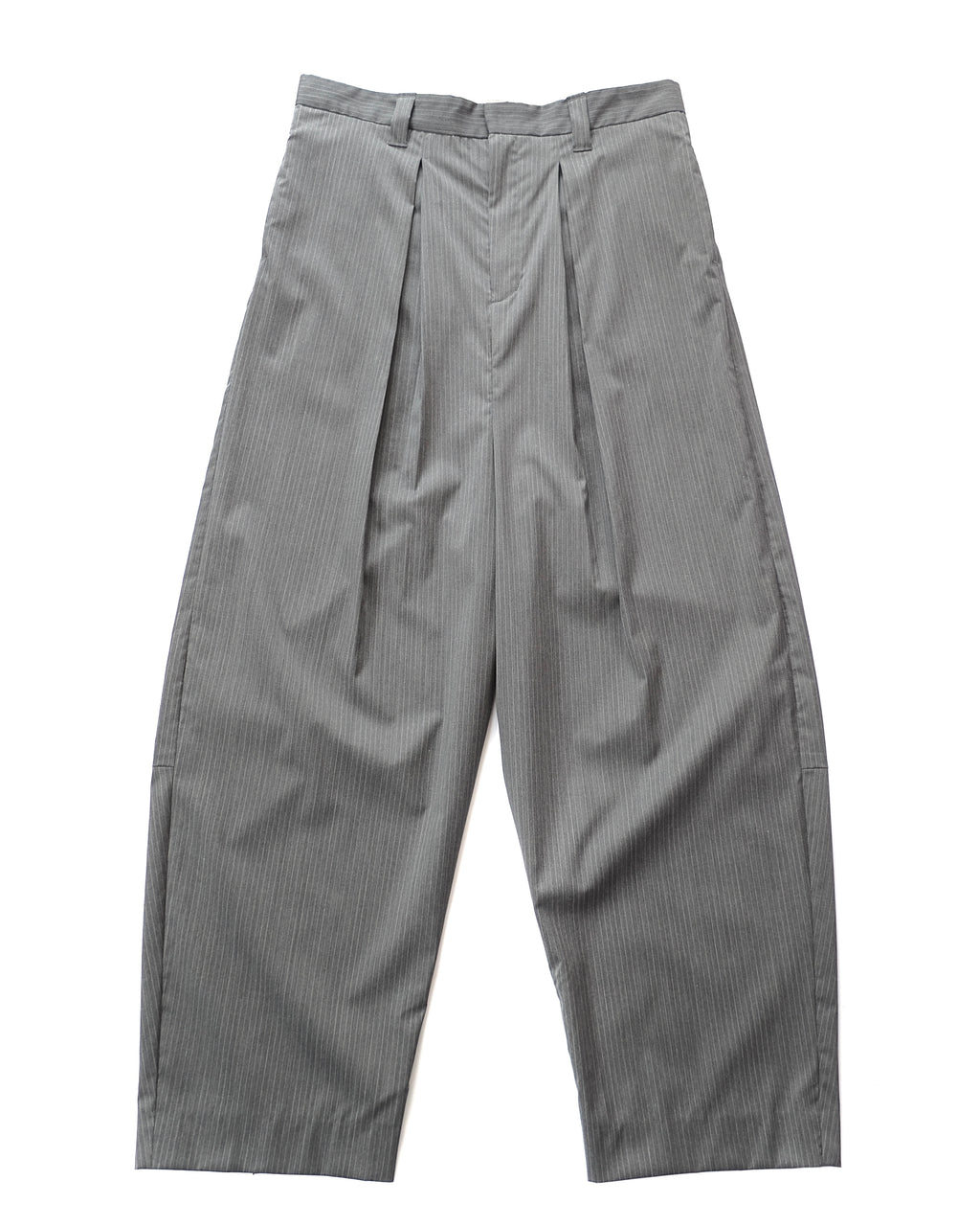 WOOL TWO-TUCK SLACKS