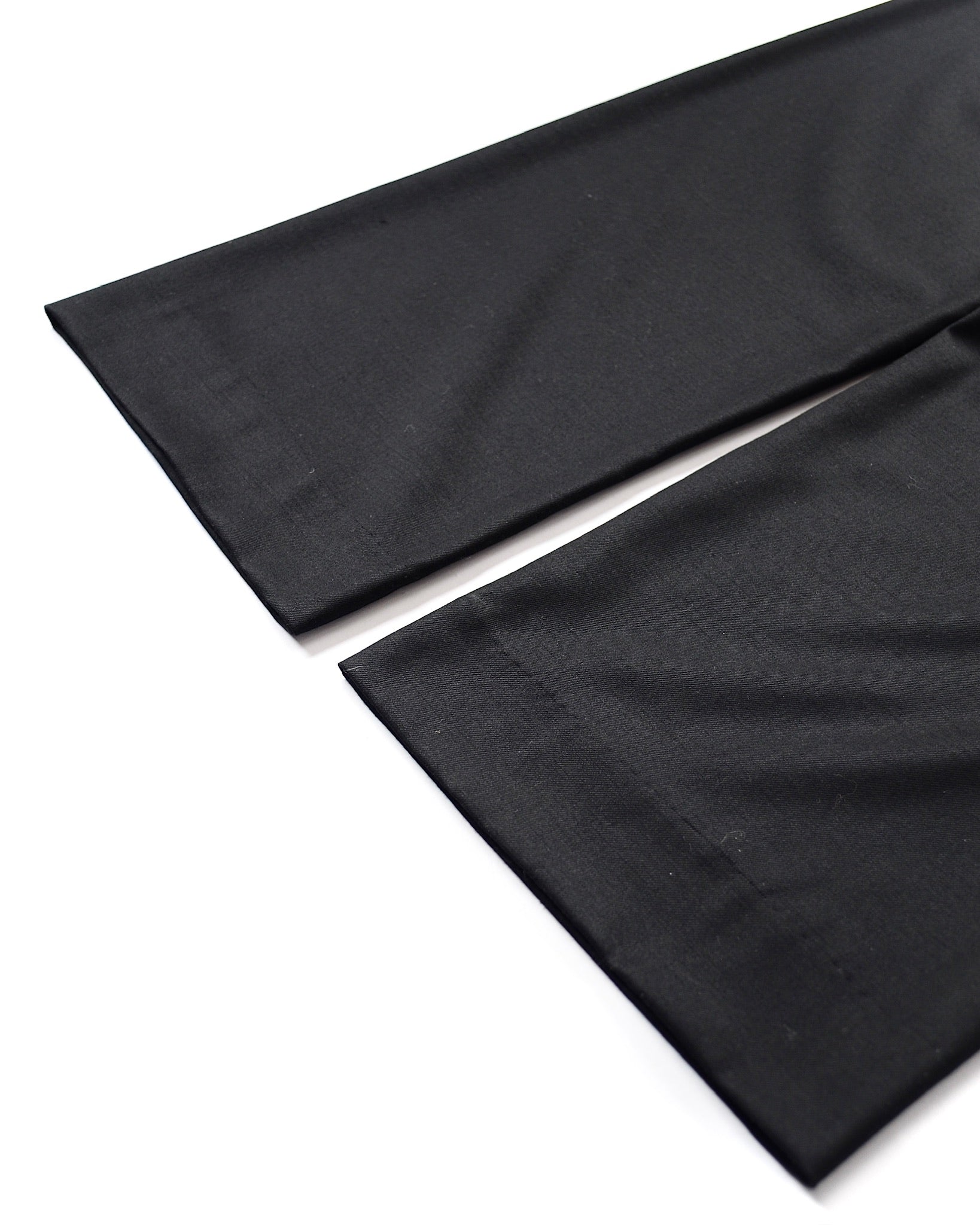 WOOL SILK GABARDINE SLACKS