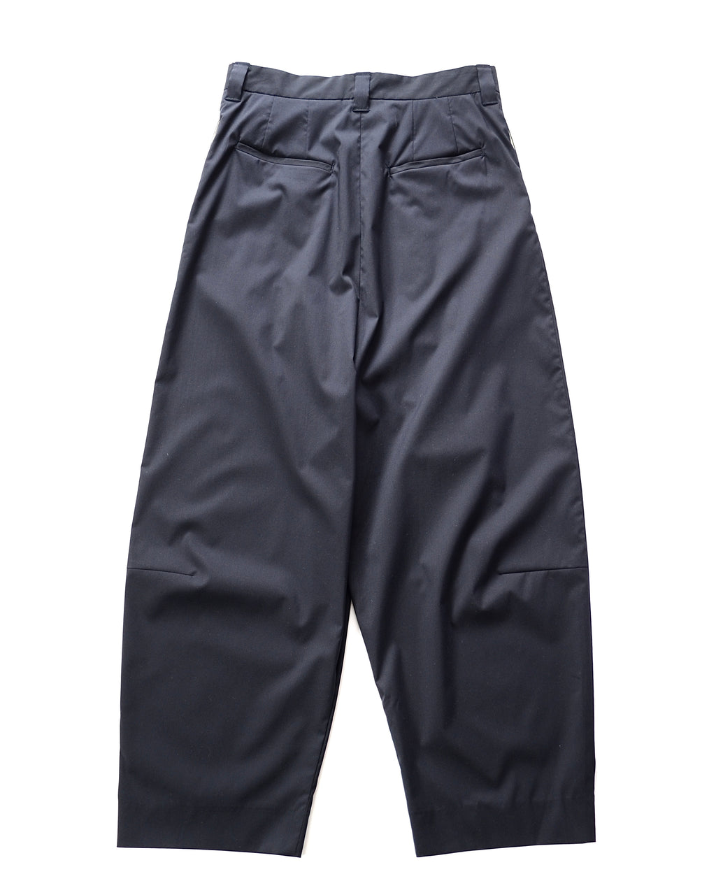 WOOL TWO-TUCK SLACKS