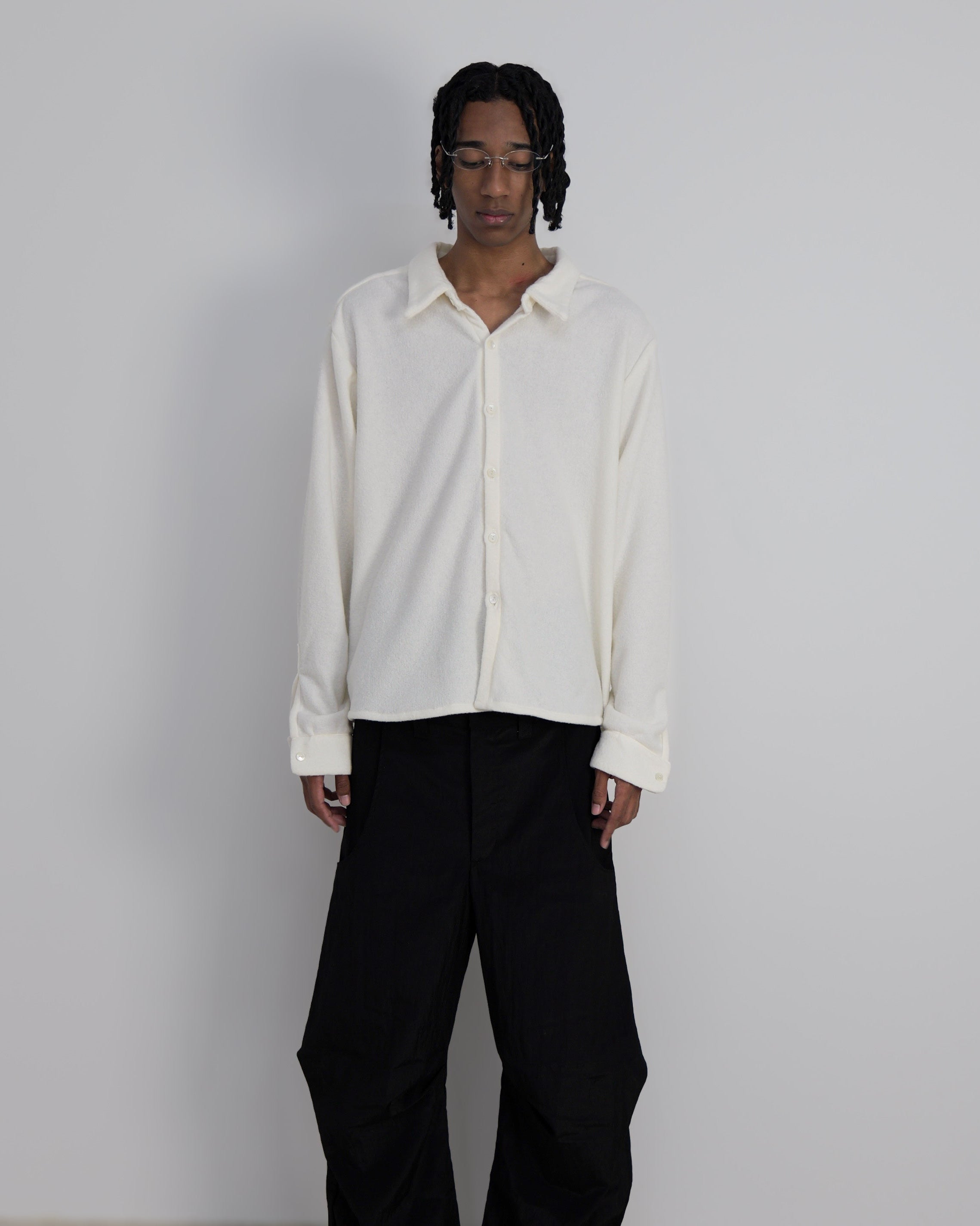 SUNSET 傑　BOUCLE WOOL SHIRTS BOUCLE WOOL SHIRTS – SUNSET