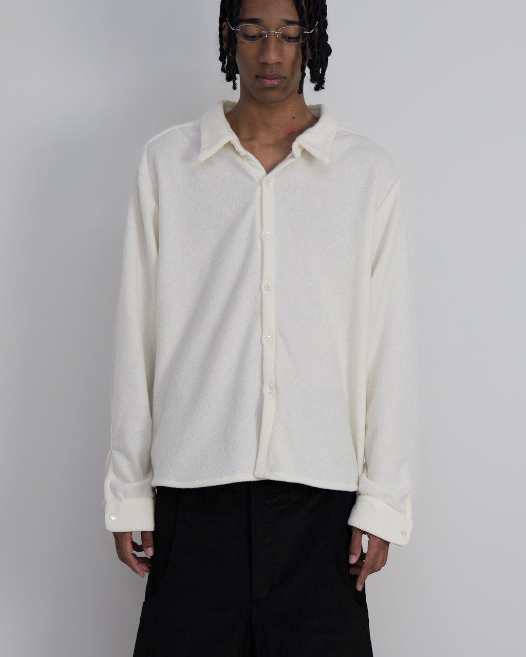 BOUCLE WOOL SHIRTS
