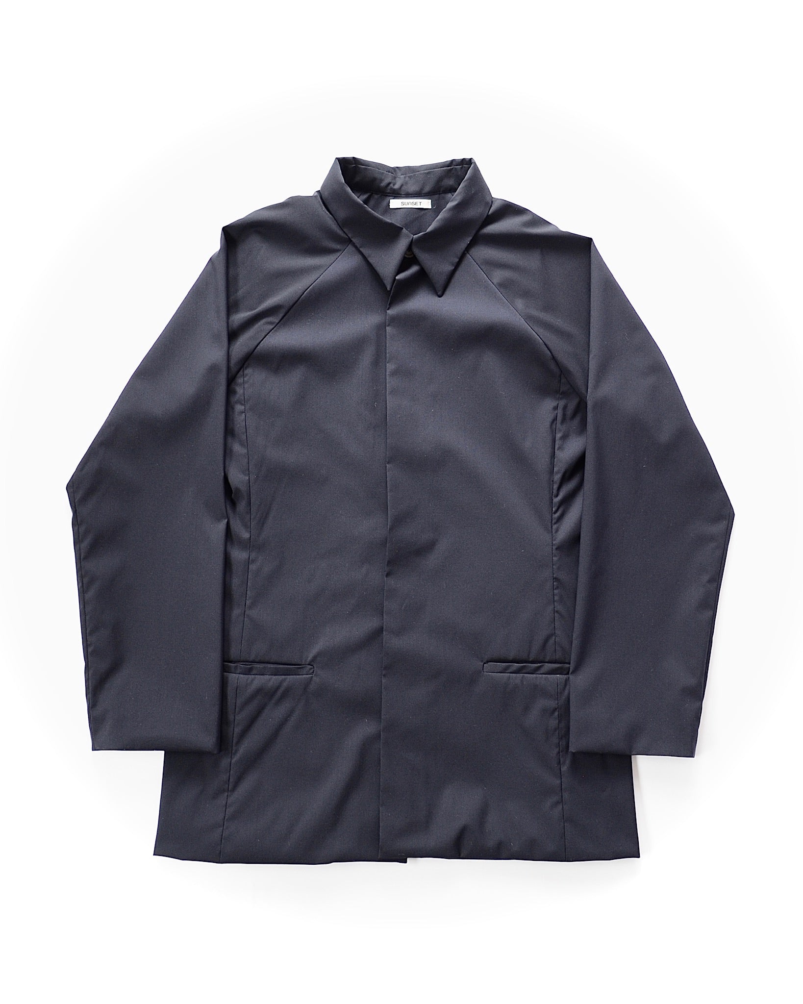 WOOL RAGLAN SLEEVE JACKET – SUNSET