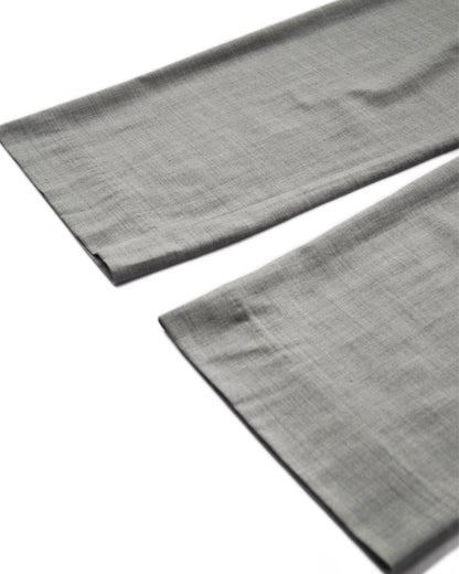 WOOL SILK GABARDINE SLACKS