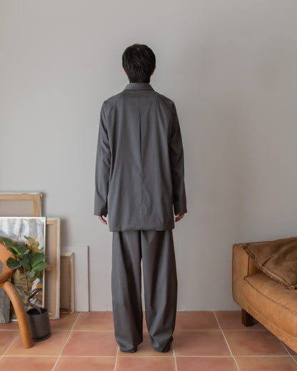 WOOL RAGLAN SLEEVE JACKET