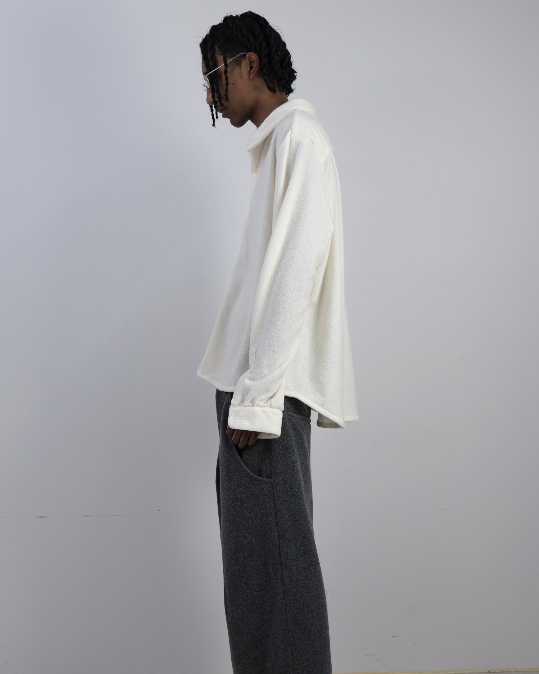 BOUCLE WOOL SHIRTS