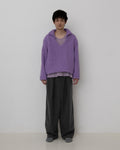 MOSSA WOOL WIDE SAROUEL SLACKS