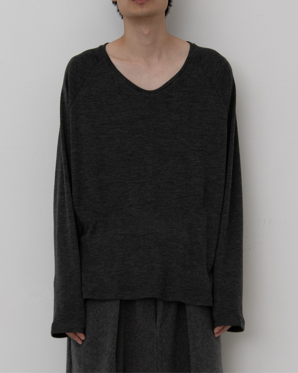 WOOL RIB T-SHIRTS