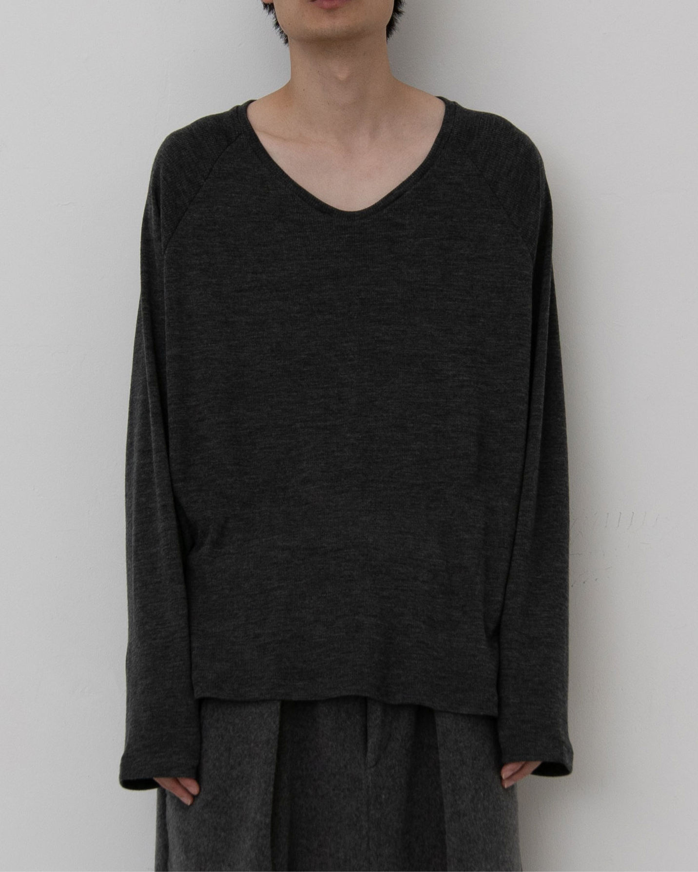 WOOL RIB T-SHIRTS