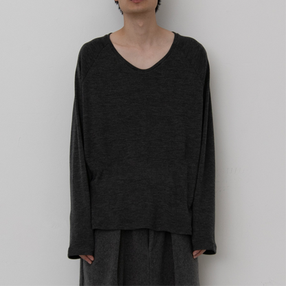 WOOL RIB T-SHIRTS