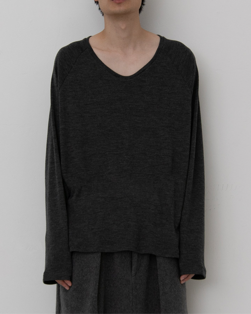 トップス SUNSET WOOL RIB T-SHIRTS WOOL RIB T-SHIRTS – SUNSET
