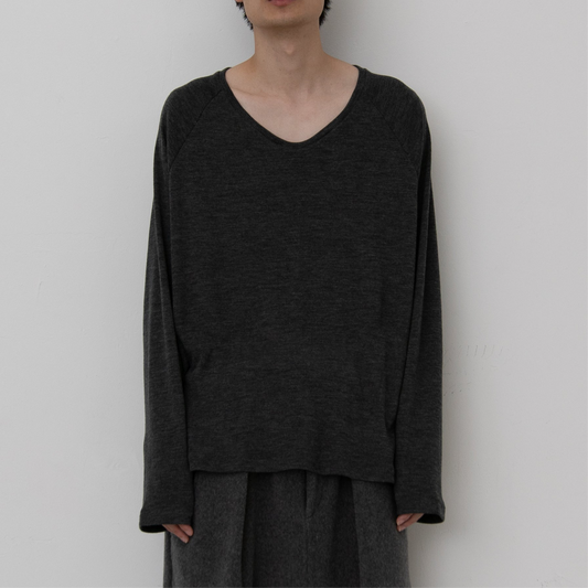 WOOL RIB T-SHIRTS