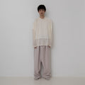 CASHMERE SILK RAGLAN HIGH NECK T-SHIRTS