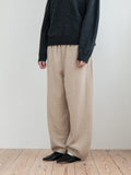 SOFT WOOL KNIT TROUSERS